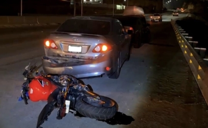 Muere hombre atropellado por motociclista en el bulevar Limón Padilla, en Tijuana